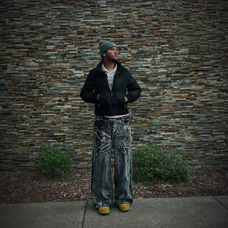 Unisex Oversized Gothic Streetwear Pants