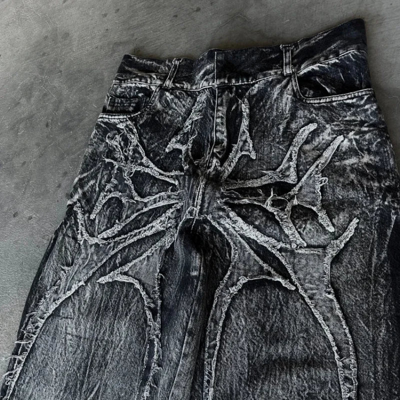 Unisex Oversized Gothic Streetwear Pants