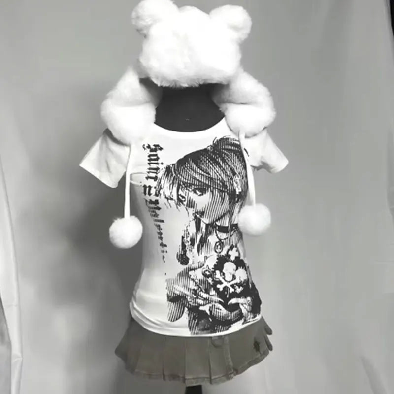 Y2K Women's Death Note Misa Amane Top