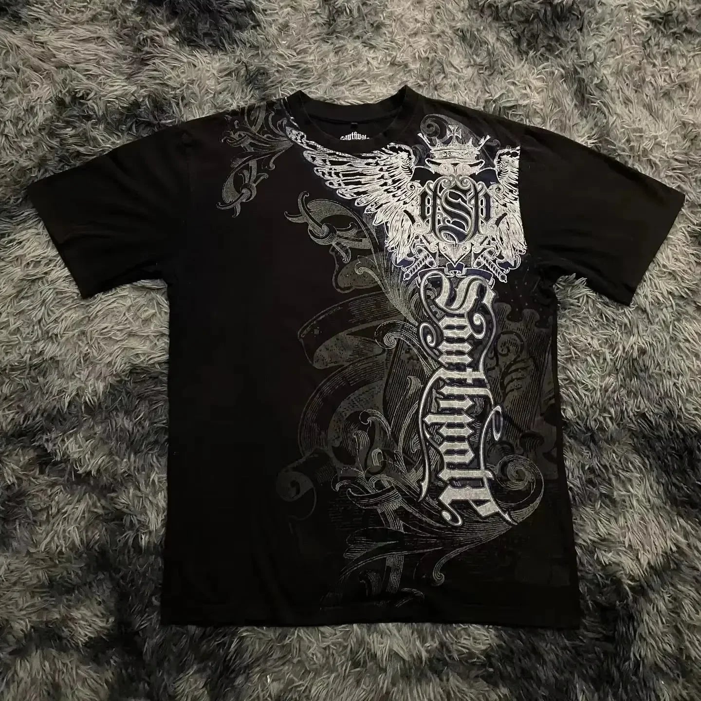 Affliction & Southpole Tee's