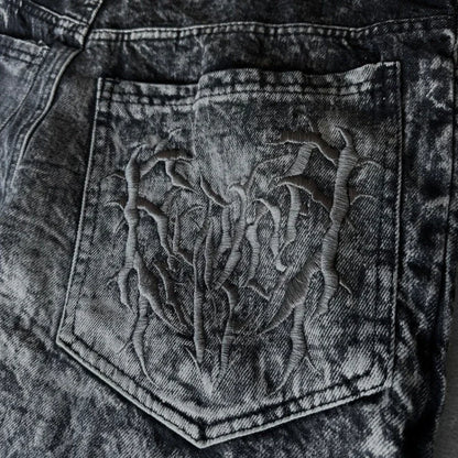 Unisex Oversized Gothic Streetwear Pants