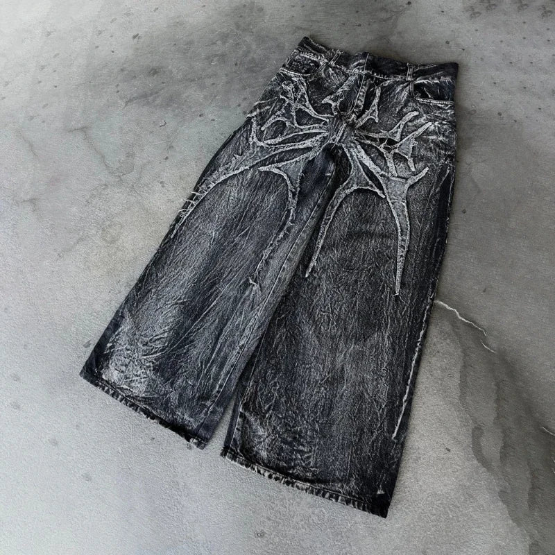 Unisex Oversized Gothic Streetwear Pants